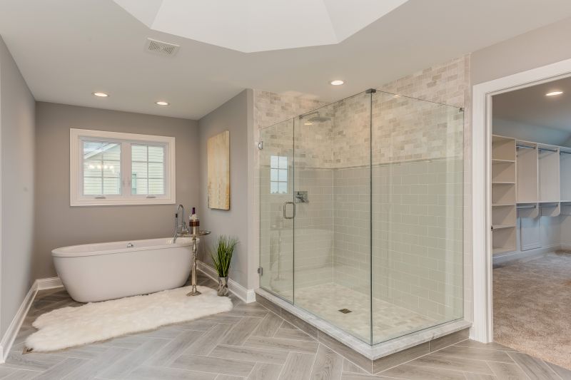 Spacious Shower Enclosure